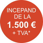 Platforme de ridicare incepand de la 1.500 Euro + TVA - fara transport